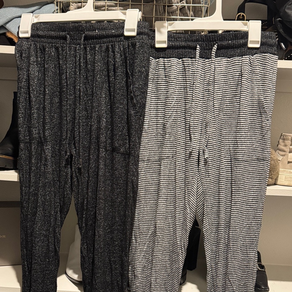 Set of Two! Pajama/ Lounge Soft Pants xs